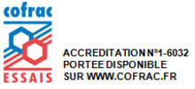 Accréditation COFRAC N°1-6032 délivrée au service client de Secauto Donges